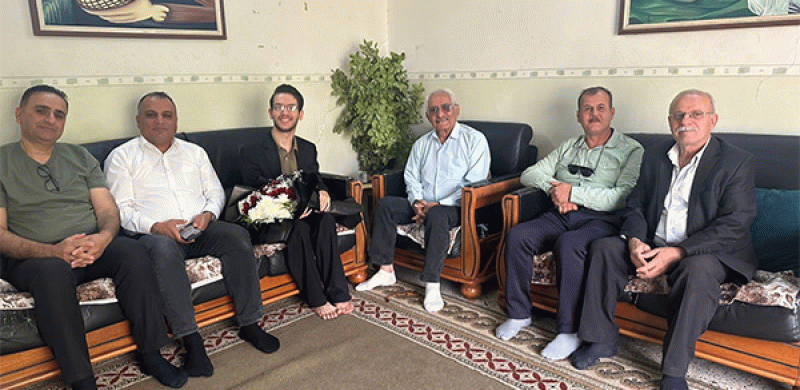 زيارة النصير الفنان نافع كمال الدين ( شورش)