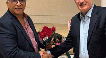 في فنلندا، احتفاء بالكاتب يوسف أبو الفوز